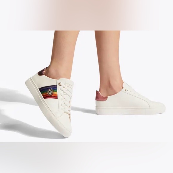 Kurt Geiger London LANE EYE  White SNEAKER NWT Size 40.5W - Picture 2 of 15